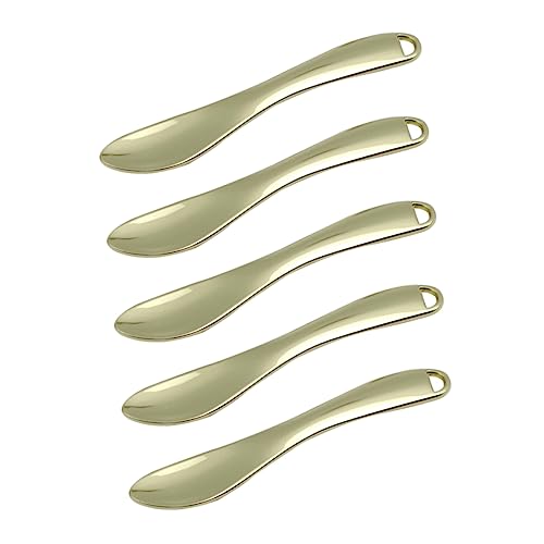 5pcs Cosmetic Beauty Spoon Cosmetic Scoop Makeup Spatula Makeup Spoon Eye Cream Applicator Eye Cream Scoop Lotion Spatula Cosmetic Spatulas Cosmetic Beauty Scoop Skin Spatula