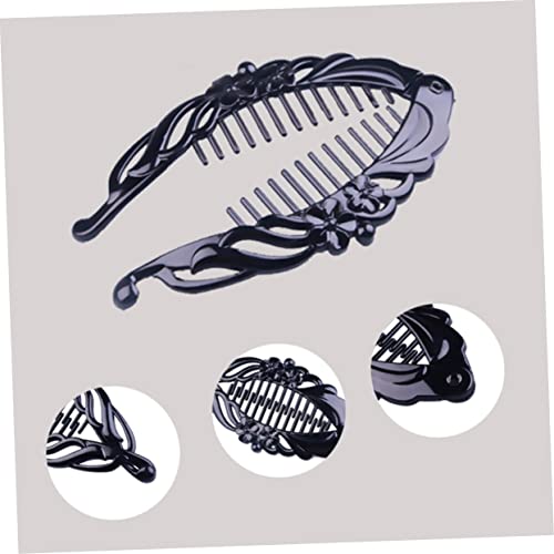 5pcs Rhinestones Jaw Clips Fishtail Clip Comb Grips Clamp French Jaw Clips Banana Clips Ponytail Holder Birthday Gift spray paint hair - Image 6