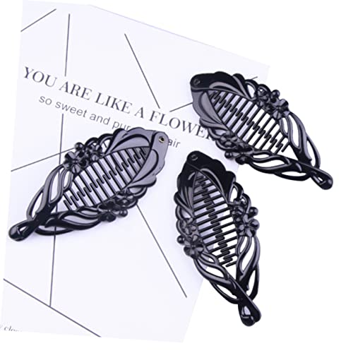 5pcs Rhinestones Jaw Clips Fishtail Clip Comb Grips Clamp French Jaw Clips Banana Clips Ponytail Holder Birthday Gift spray paint hair - Image 4