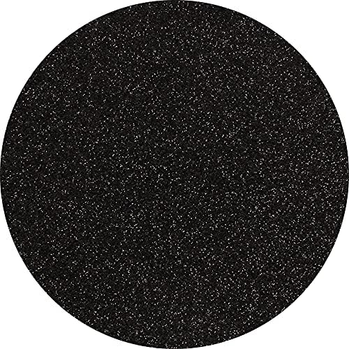 Metallic Black Glitter Powder, 150g Multi Purpose Dust Powder for Arts & Crafts, Ultra Fine Glitter for Nail Decoration Face Eye Body Hair and Festival Weddings Flowers (Metallic Black) - Image 2
