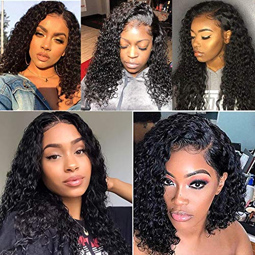 26 28 30 Inch Water Wave Human Hair Bundles Brazilian Unprocessed Virgin Hair 3 Bundles Wet and Wavy Bundles Human Hair Ocean Wavy Bundles Hair Weave Natural Black Color - Image 2