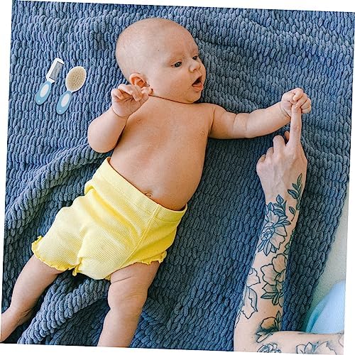3pcs Wool Brush Home Baby Bath Brush Home Baby Shower Brush Baby Hair Brush Cleaning Shower Cleaning Scrubbers Shower Baby Natural Bristle Comb Wooden Newborn - Image 2
