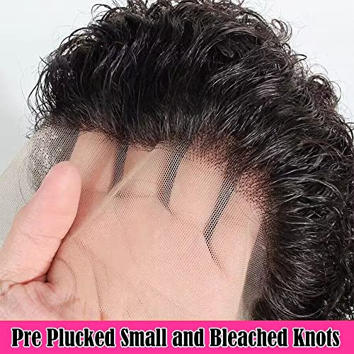Short Pixie Cut Lace Front Wigs Human Hair for Women Short Curly Bob Wig Water Wave Short Curly Wigs for Black Women 13x4 HD Pixie Cut Wig Brazilian Virgin Human Hair Wigs 150% Density - Image 6