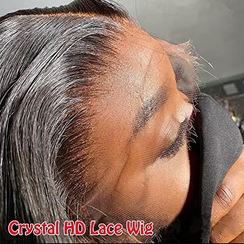 Silky Curly Human Hair Wig Pre Plucked With Baby Hair 13x4 Curly Lace Frontal Wig HD Crystal Lace Bleached Knots 150% Burgundy 99J Color Loose Deep Wave Ombre Color Remy Human Hair Wigs - Image 5