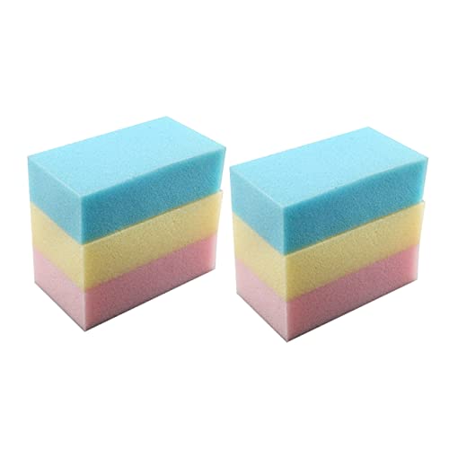 6pcs Sponge Brush Sponge for Hair Face Sponges for Cleansing Cleaning Sponges for Household Use Haircut Neck Duster Barber Hair Cutting Hair Cutting Sponge Brush Broken Hair Brush