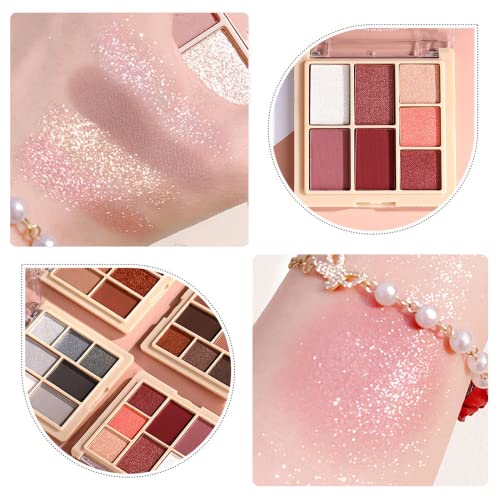 7 Color Waterproof Eyeshadow Palette 8g Creamy Blendable Formula All-Day Wear - Image 4