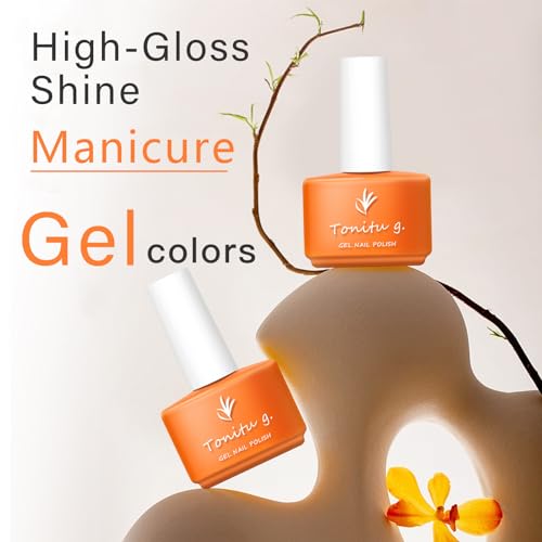 7ml 30 Colors Jelly Gel Nail Polish 1 pcs, Nude Sheer Pink Milky Transparent Gel Nail Art, UV/LED Soak Off for Salon Manicure and Nail Art DIY at Home, for Gift (SC028) - Image 5