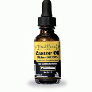Aceite de Ricino Negro Dominicano prensado en frio 1 oz - para el crecimiento del cabello, el rostro, el cuero cabelludo, cejas y pestañas más gruesas.