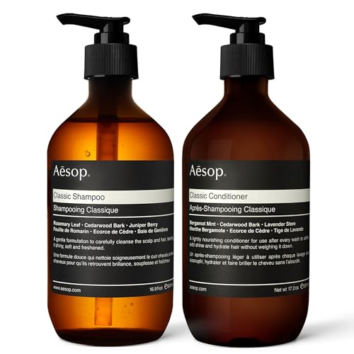 Aesop Classic Shampoo and Conditioner Set 16.9 fl oz Paraben-Free Vegan Cruelty-Free
