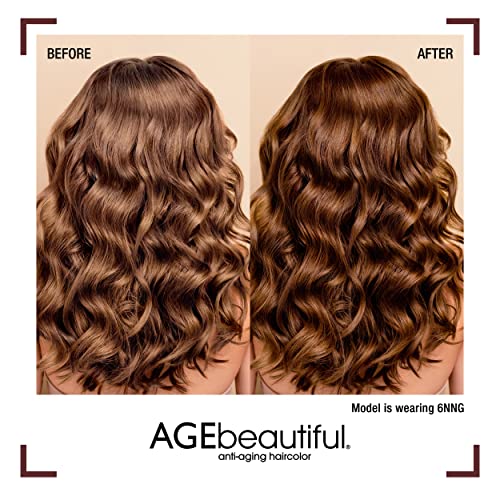 AGE beautiful Permanent Hair Color Dye Liqui Creme | 100% Gray Coverage | Anti-Aging Haircolor | Biotin for Thicker, Fuller Hair | Professional Salon Coloring - Image 6