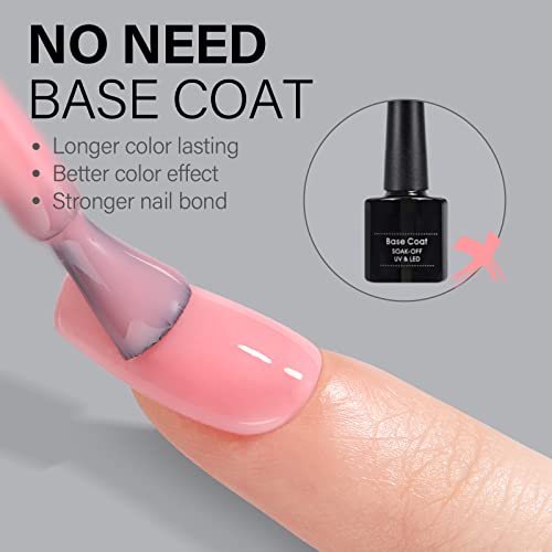 AILLSA Short Coffin Nail Tips, 5-Sized XS Full Cover Soft Gel Nail Tips No More Waste, Full Matte Pre-filed Acrylic Clear False Gelly Nails Tips for DIY Press On Nail Extensions 100Pcs with Gift Box - Image 5