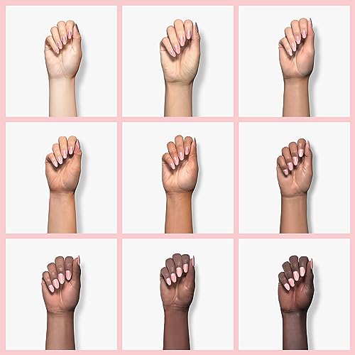 AIMEILI 5 in 1 Builder Base Gel for Nails, Nude Translucent Builder Nail Gel Strengthener Gel Soak Off Clear Gel Polish Hard Gel 10ML-148 - Image 4