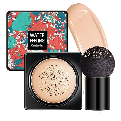 Air Cushion CC Cream Mushroom Head Foundation 30ml, Natural Matte Finish, Long Lasting Moisturizing BB Cream