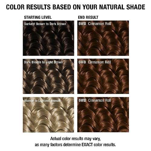 All About Curls 6WB Cinnamon Roll (Medium Blonde - Cool Undertone) Permanent Hair Color (Prep + Protect Serum & Hair Dye for Curly Hair) - 100% Grey Coverage, Nourished & Radiant Curls - Image 5