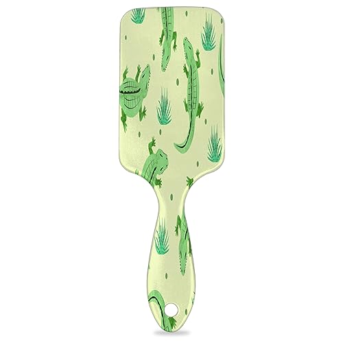 Alligator Wet Hair Brush for Women Men Detangling Travel Brush Glide Through Tangles with Ease Pain-Free Comb for Wet, Curly, Short, Thick, Long Hair and All Hair Types