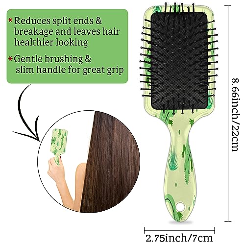 Alligator Wet Hair Brush for Women Men Detangling Travel Brush Glide Through Tangles with Ease Pain-Free Comb for Wet, Curly, Short, Thick, Long Hair and All Hair Types - Image 4