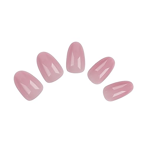 Allkem Soft Gel Nail Tips - Extra Short Almond Neutrals - Chic | 504 Pcs 12 Sizes Short Full Cover Nail Kit - Image 5