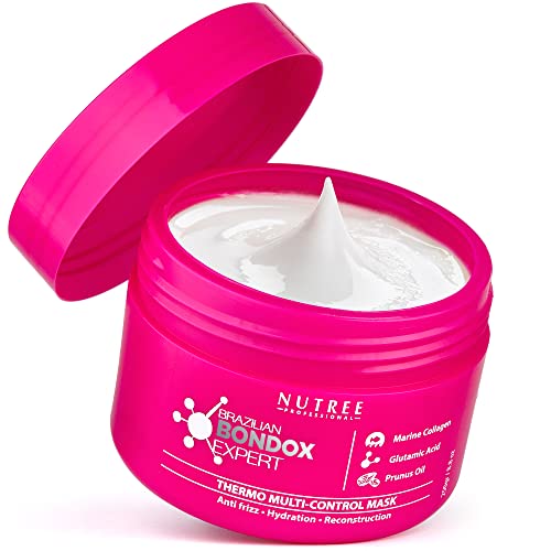 Amazonliss Home Care Anti Frizz Shampoo and Conditioner, Brazilian Bottox Expert 8.8 oz, Brush Set - Anti Frizz Action, Ultra Hydration, Detangle, Deep Conditioning, Nourishing (8.45 fl.oz Set) - Image 2