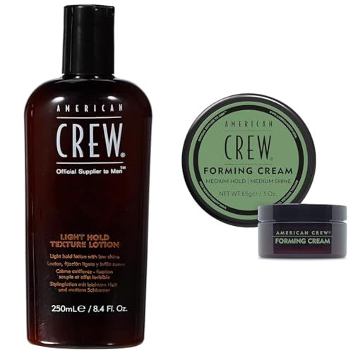 American Crew Hair Texture Lotion and Forming Cream Set 8.4 oz Duo