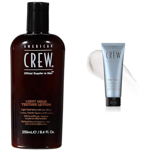 American Crew Men's Hair Texture Lotion and Fiber Cream 8.4 oz Styling Product