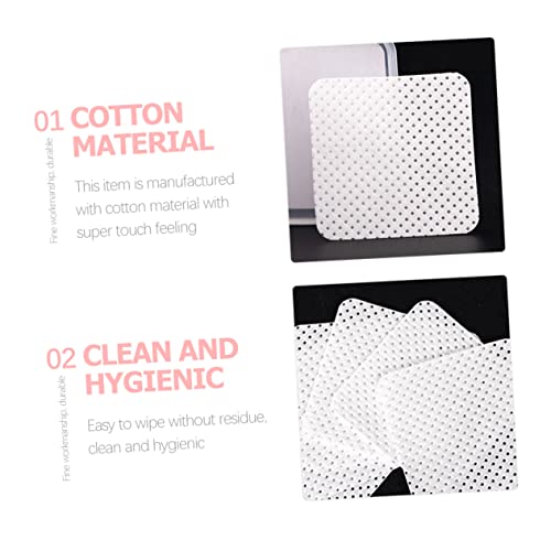 Angoily 3 Eyelash Glue Cleaning Professional Nail Glue Nail Cleaner Eye Lash Extension Cleaner Manicure Remover Wipe Glue for Nail Charms Cleaning Wipe Pad Cotton Wipes Major - Image 7