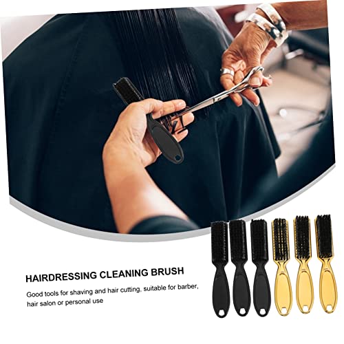 Angoily 6pcs Cleaning Brush Hairbrush Salon Duster Brush Neck Men Tools Face Cleaning Tools Mens Combs for Hair Mens Trimmers for Face Small Comb Nylon Fiber Hair Soft Fur Man - Image 2