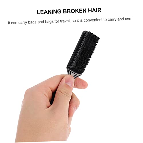 Angoily 6pcs Cleaning Brush Hairbrush Salon Duster Brush Neck Men Tools Face Cleaning Tools Mens Combs for Hair Mens Trimmers for Face Small Comb Nylon Fiber Hair Soft Fur Man - Image 9