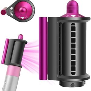 Anti-Flight Flyaway Attachment Nozzle for Dyson Airwrap, Smoothing Dryer Accessories for Dyson Air wrap HS05, Rose
