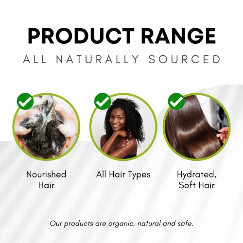 Argan Oil Conditioner (8 oz.) Deep Conditioner, Hair Treatment for Dry, Damaged Follicles, Split Ends | Sulfate, Paraben, Fragrance Free | For Men & Women | Made in USA - Image 5