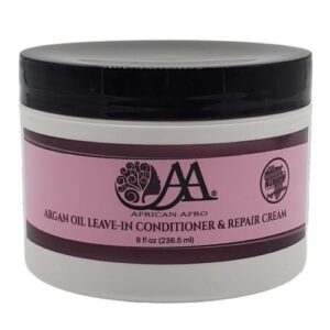 Argan Oil Natural Leave-In Hair Conditioner 8 oz for Healthy Growth