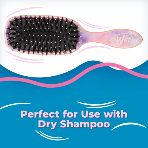 Argan Oil Infused 9-Inch Paddle Brush for Smooth Shiny Hair - Image 6
