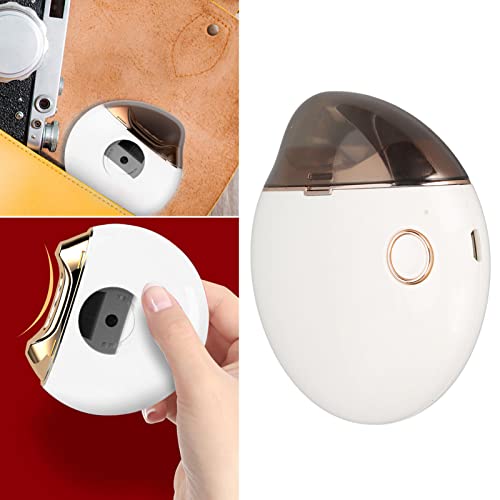 Automatic Electric Nail Clipper with USB Cable,360 Degree Rotating Head Electric Nail Cutter for Adults ABS Prevent Splatter File Function Small Automatic Nail Cutter for (White) - Image 7