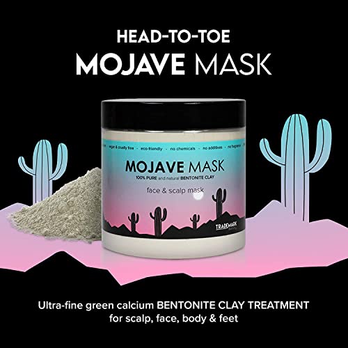 Babe Waves Trademark Beauty Mojave Mask With Facial Set - Bentonite Clay Face Mask, Organic Detox, Natural Pore Cleanse, Accessories Included - 16 Oz - Image 7