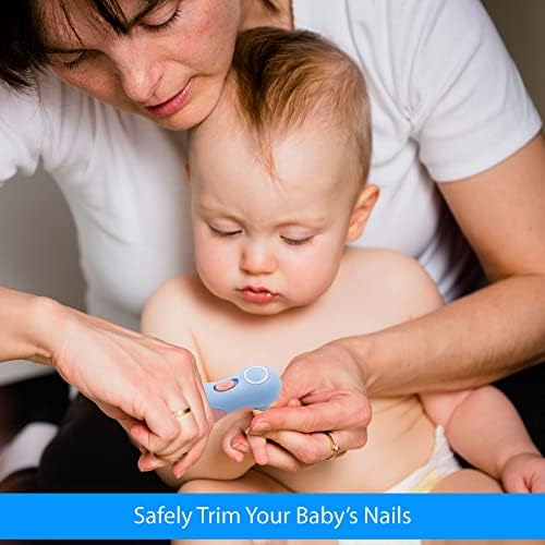 Baby Nail Trimmer Electric for Babies Toddler Infant Baby Needs Baby Nail Clippers Baby Manicure Set for Baby Toddler Nail Clippers Newborn (Yellow) - Image 4