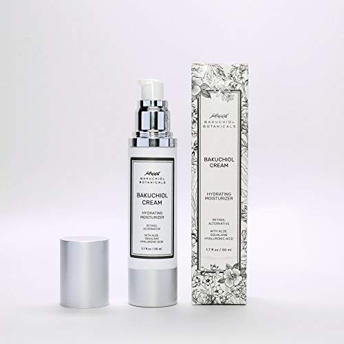 Bakuchiol Moisturizer Cream 1.7 Oz - Natural Retinol Alternative with Squalane and Aloe - Image 2