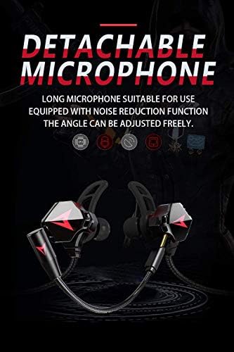 Battle Buds Pro Wired Gaming Earphones Black Dual Mic Mute Volume Control for Mobile Switch Xbox PS PC - Image 2