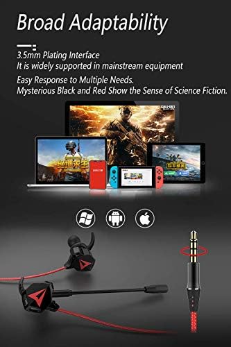 Battle Buds Pro Wired Gaming Earphones Black Dual Mic Mute Volume Control for Mobile Switch Xbox PS PC - Image 6