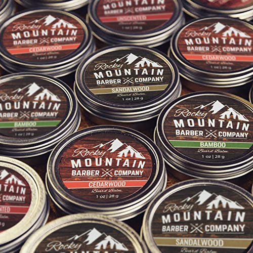 Beard Balm Variety Pack - 4 Beard Balm Samples (1 oz each) Made with Natural Oils, Butters & Rich in Vitamins & Minerals - Argan Oil, Shea Butter, Coconut Oil, & Jojoba Oil - Image 4