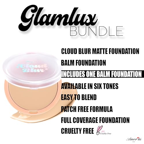 Beauty Amorus Cloud Blur Matte Balm Foundation, Full Coverage, Creamy Smooth Made in Korea, K-Beauty, Even Buildable Texture, Patch Free, Easy to Blend (Light Umber, 0.3 oz) - Image 2