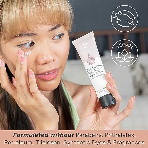 Beauty by Earth Face Cream Anti Aging Hydration - Natural & Organic Ingredients, Face Moisturizer for Dry Skin, Anti Aging Face Cream, Anti Aging Moisturizer for Face, Anti Wrinkle Cream for Women - Image 6