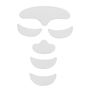 Beauty FaceLift Neck Forehead Eye Smile Anti-Wrinkle Patches Overnight Smoothing Silicone Patches For Face Neck Forehead Eye Smile Fine Lines And Signs Of Aging