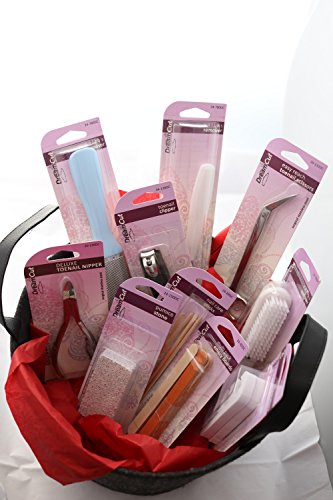 Beauty Professional Pedicure Tools Gift Set Grooming Kit for Home Use - 15 Piece - Image 6
