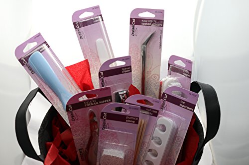 Beauty Professional Pedicure Tools Gift Set Grooming Kit for Home Use - 15 Piece - Image 3