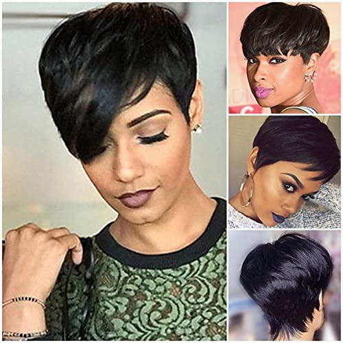 Beauty Short Straight Hair Border Commerce Hot Black curly wigs for black women headband wig curly mal wig bly hair red synthetic lace front wig - Image 2
