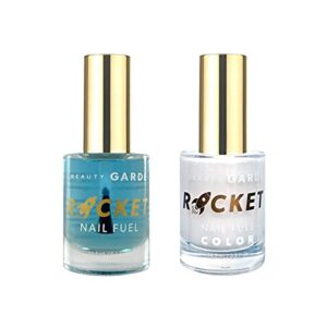 BeautyGARDE Rocket Nail Fuel Chilly Creme Longwear Nail Polish 2 Pack 1 Oz