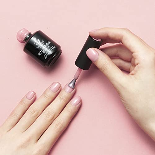 Beetles 15ml Soft Natural Nude Pink Jelly Gel Nail Polish for Skin Tones - Image 3