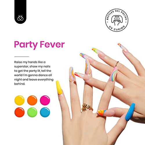 Beetles 20 Colors Gel Art Kit with 3Pcs Base Gel Glossy Top Coat and Nail Glue 7Pcs Mirror Effect Metal&6 Colors Holographic Glitter Cat Eye Gel Polish Kit with Magnet Romantic - Image 4