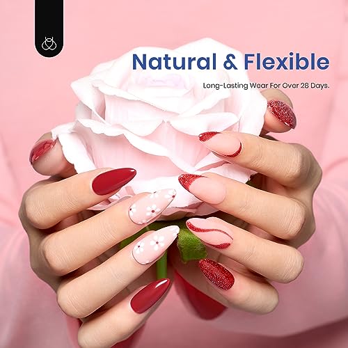 Beetles Gel Nail Extension Kit 6 Halloween Colors Polish and Accessories Included - Image 5