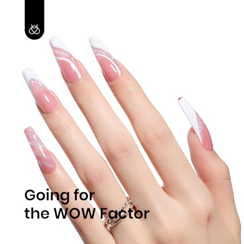 Beetles Gel Nail Polish Glitter Diamond Shine Nail Polish, 15ml Silver Chrome Gel Polish, Soak Off U V LED Nail Lamp Gel Polish Nail Long Lasting Highly Shine Art Manicure Salon DIY Home for Women - Image 4