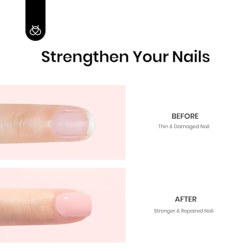 beetles Gel Polish Latex Liquid Nail Simple Peel off Cuticle Guard with Color Base Gel Nail Polish, 6 Colors Nude Gel Polish Pink Nail Polish Peach Pink - Image 9
